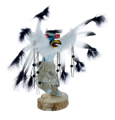 Native American Navajo Indian Eagle Kachina Doll NX11461